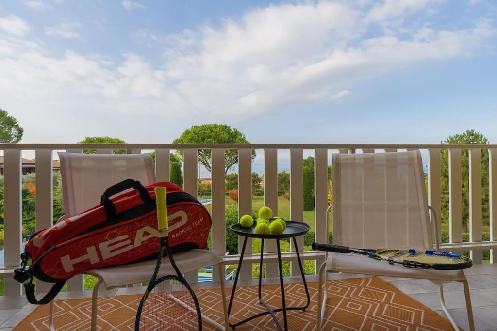 Tennis / Pool / Barbecue Bardolino Exterior photo